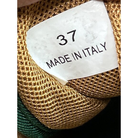 Versace Chain Reaction Sneakers EU37 US7 Multicolor Green Red Yellow - Picture 7 of 10